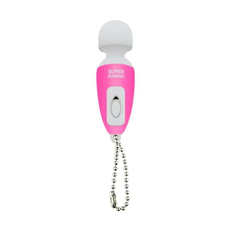 Portable Massager Portable Mini Massage Tiny Stress Relief Electronic Key-Chain Ring Full Body Massager Bath Accessories