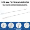 Flexible Drain Brush Straw Cleaning Brush Double Hose Pipe with Long Handle Nylon Bristles Cleaner for Fish Tank Kitchen Washing 5