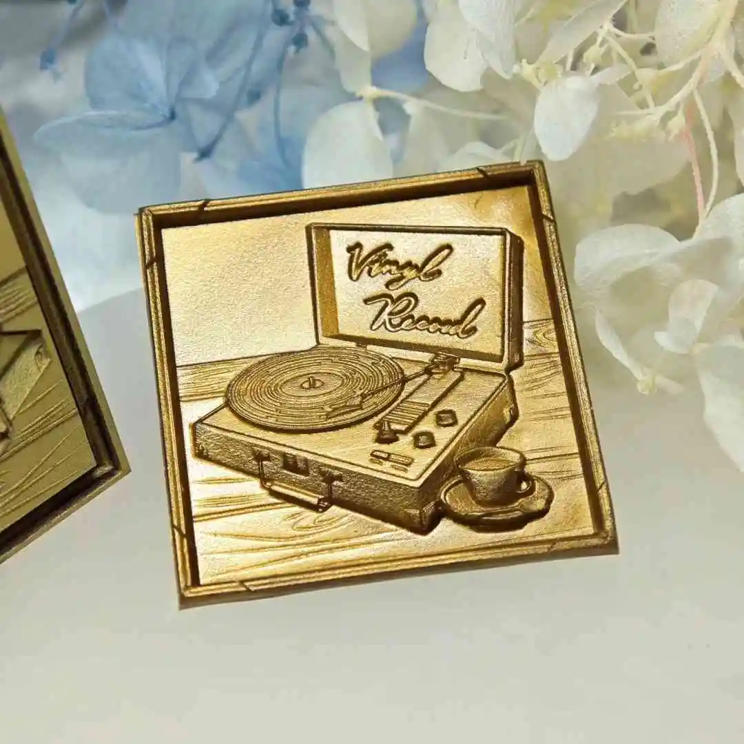 Creative Stamp Fire Seal Brass Seal Head Special Embossed Multi-Layer Engraving Cute Bow Invitation Envelope Sealed Rose Stamp