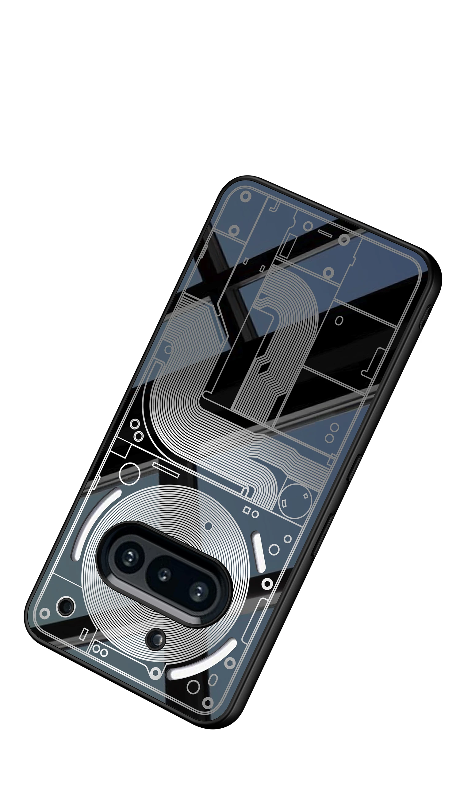 Luxury Painted Machine Pattern Case For Nothing Phone 3A Ultra-thin Shockproof S