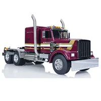 56301 1/14 6x6 RC Tractor Truck Metal Chassis RTR Remote Control Car Sound Light 2-speed Battery Toy Model Gifts for Boys 1
