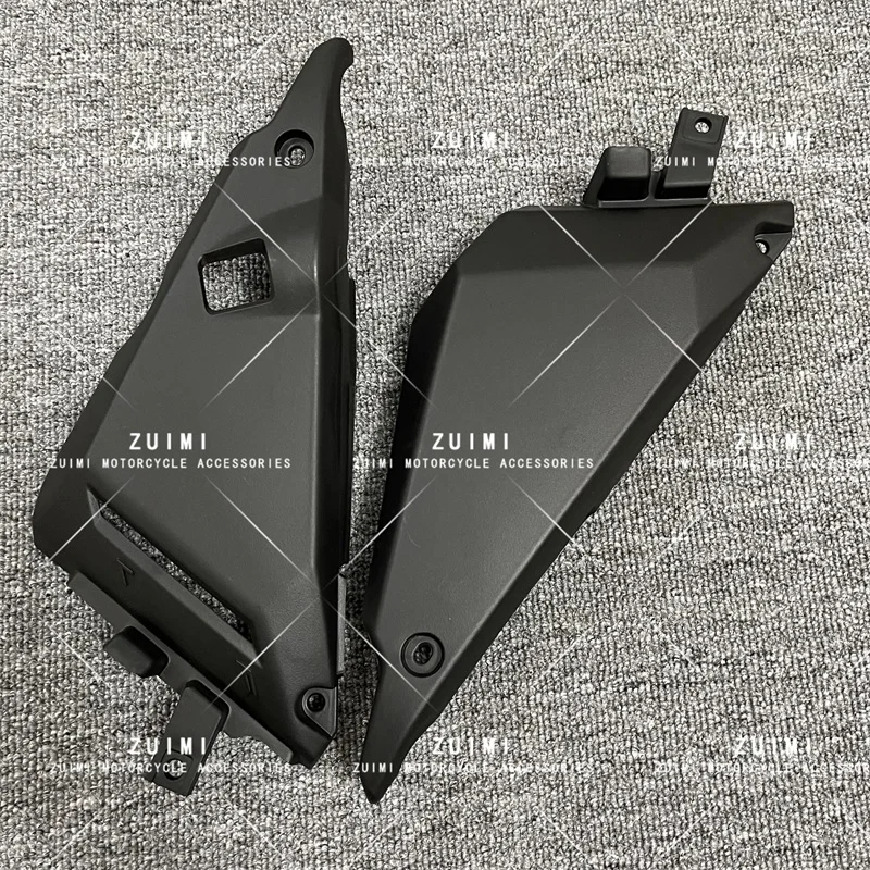 Unpainted Frame Side Cover Fairing For Kawasaki Versys KLE 650 2015-2021 - Gloss Black