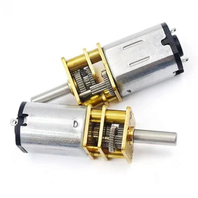 GA12-N20 DC 3V Getriebemotor Mit Leise Laufendem Metallgetriebe – 15 Bis 1000 U/min, 9 Drehzahlvarianten Zur Auswahl