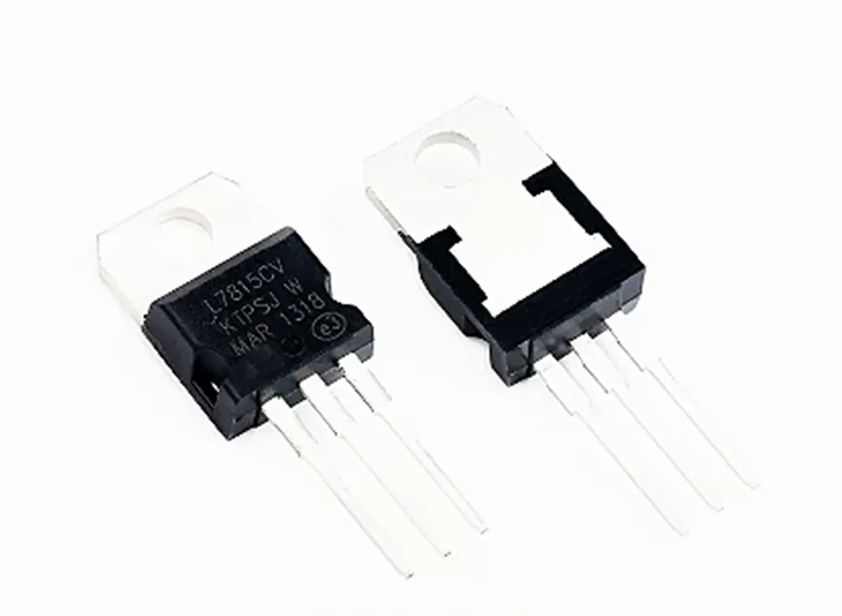 

10PCS three terminal voltage regulator LM7815 DIP TO-220 wire shaped L7815