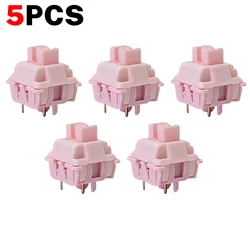 Sakura V2 Linear RGB Mechanical Keyboard Switches - Customization Accessories, Lubrication Included (5PCS)