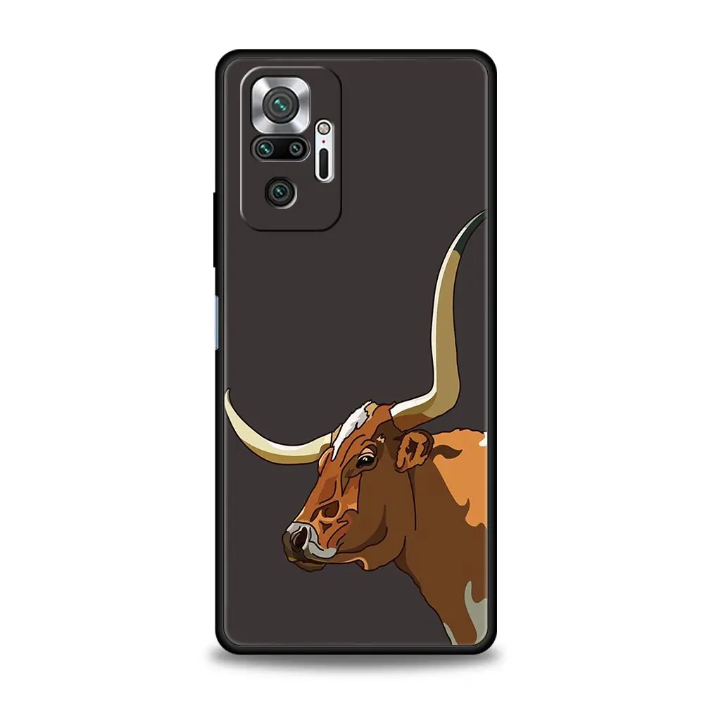 Bull Animal Soft Phone Case - Enhanced Protection Design