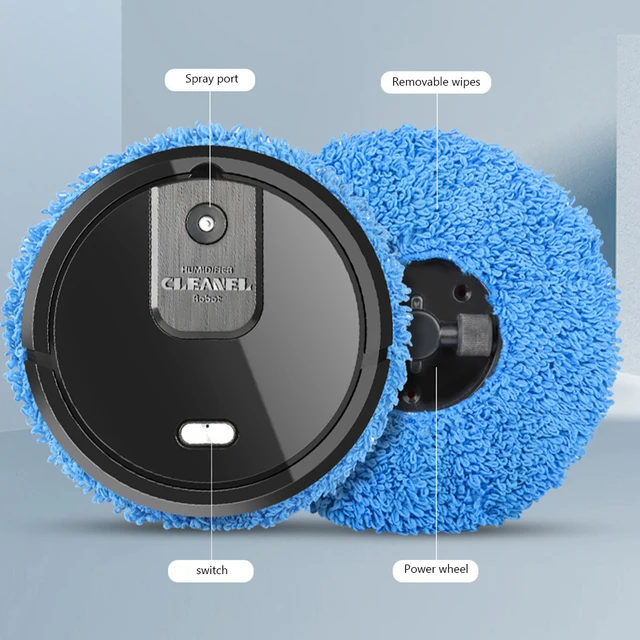 Smart Robot Cleaning Auto Home Cleaning Sweeping Robot Mopping Machine Lazy Robotic USB Vacuum Cleaner Portable Electric Sweeper 5
