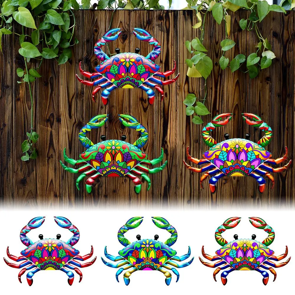 Colorful Metal Gecko/Lizard Wall Decor Art Inspirational Sculptures Garden Backyard Bedroom Indoor Outdoor Hanging Decor 1PC