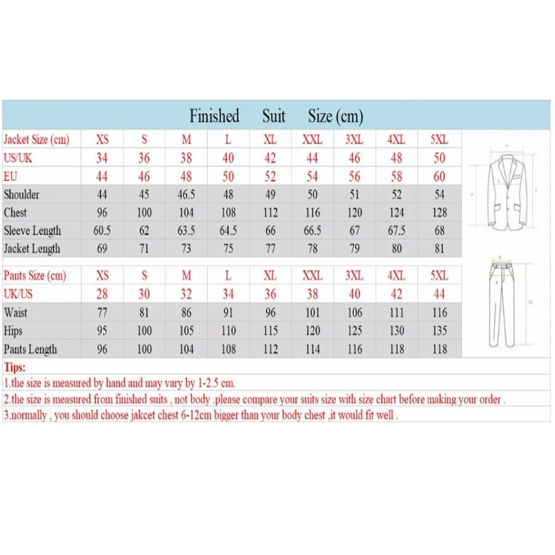Luxurious 2 Pieces Men's Wedding Suit 2021 Slim Fit Groom Tuxedos Peak Lapel Formal Business Sky Blue Male Suits (Blazer+Pants)