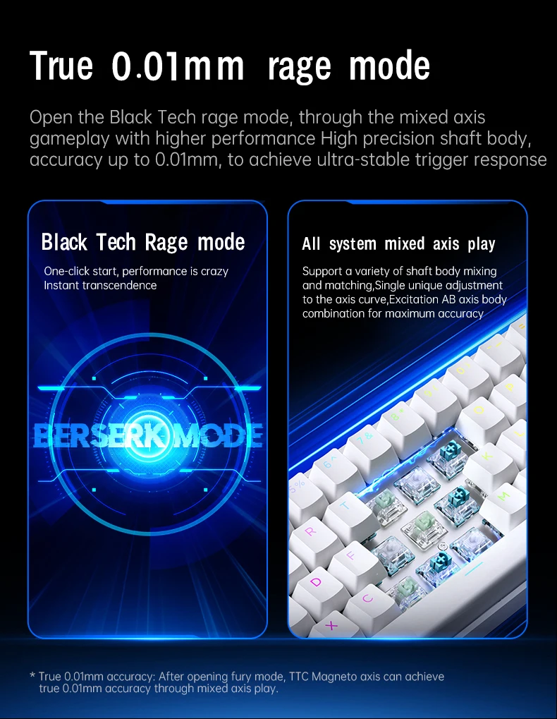 MCHOSE Ace 60 Hall Effect Magnetic Switch Gaming Keyboard