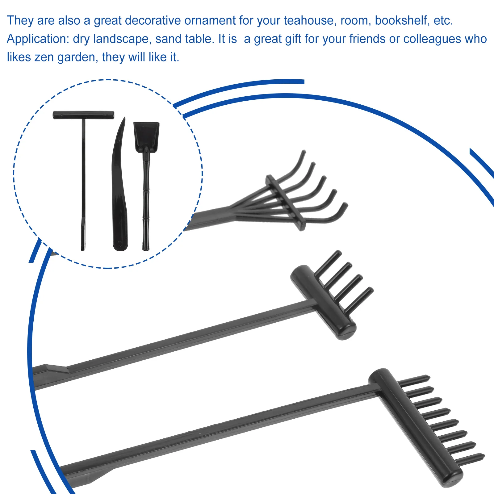 Mini Zen Garden Rake – Simply Home Vibes