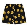 Summer Men's Shorts Smiling Face 3D Printing Hawaiian Beach Casual Surfboard Beach Shorts High Elastic Quick Dry Sweatpants 2
