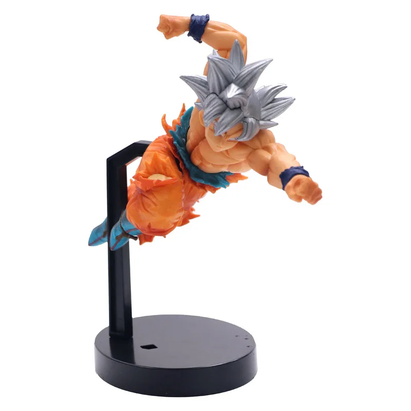 Dragon ball super prata cabelo ultra instinto son goku figura kakarotto  figuras pvc 31cm anime figuras estátua collectible brinquedo do miúdo