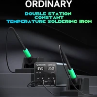 Mechanic A210 Max Dual-station Constant Temperature Desktop Soldering Station C210 Handel Short Circuit Protection Welding Tools 2