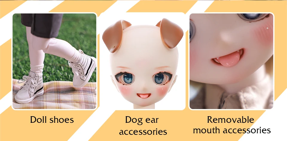 Joybjd Bjd Dolls Elvin 1/4 Autumn Modern Preppy Style Anime