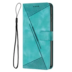 Geometric Leather Wallet Flip Case - Premium Back Cover - OPPO A58 5G A78 5G (YI0061)