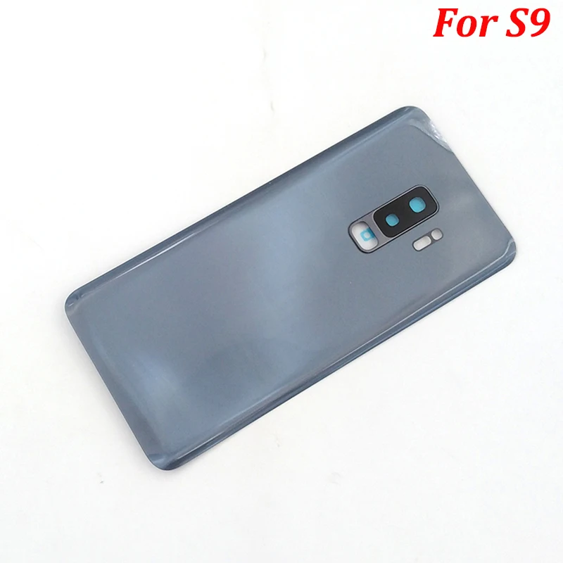 Enhanced Glass Rear Housing Case with Camera Lens Frame - Back Battery Cover Replacement