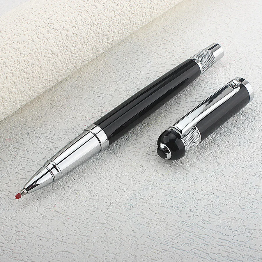 High Quality Luxury Blue marble Metal Ballpoint Pen Nib Ball