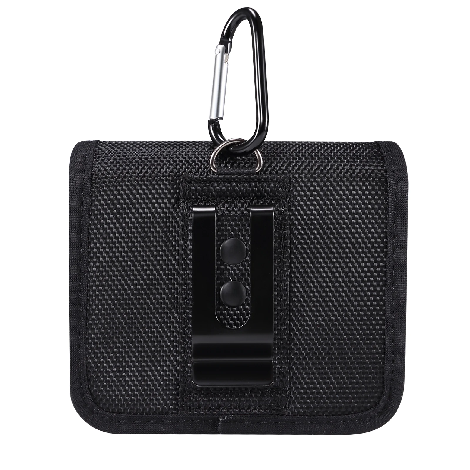 Elegant Oxford Leather Belt Clip Waist Card Case – Premium Fashion Accessory