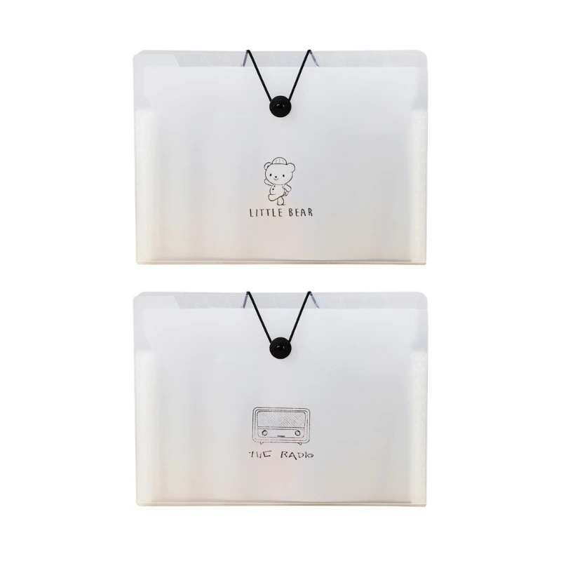 

Pocket File Folders, Accordian File with Pockets, Expandable File Folder Letter Size for Document