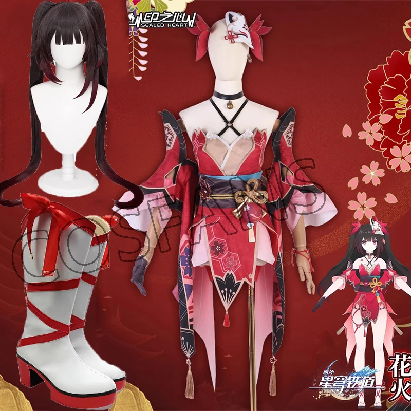 

Honkai: Star Rail Cosplay Game Suit Gorgeous Sexy Lovely Dress Halloween Party Role Play Outfit Wig Shoes Props Women Men