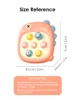 1pcs Mini Whack-a-Mole Hand-eye Coordination Educational Toy Random Color Children's Pinch Finger Decompression Toy 2