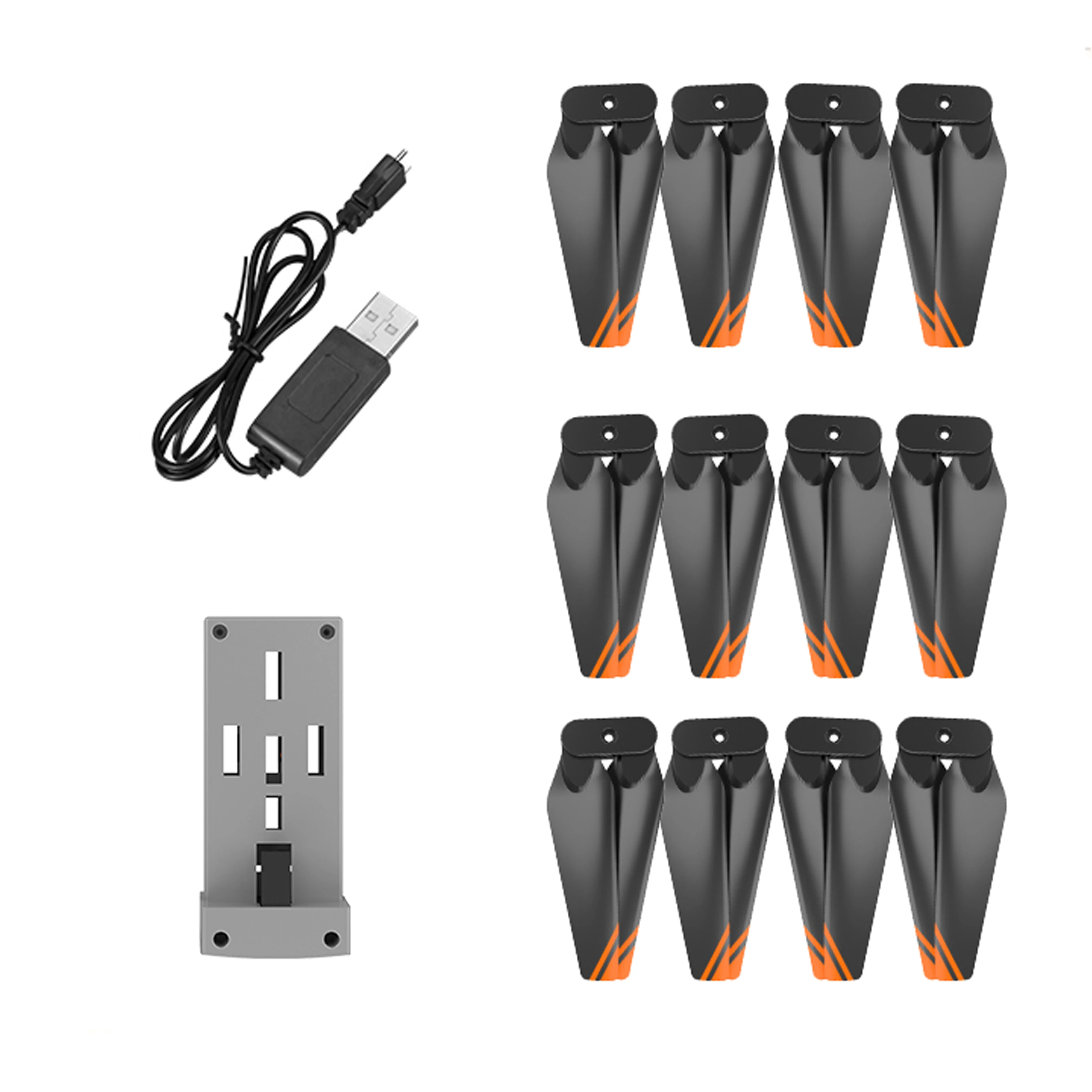 

XT9 мини-Дрон пропеллер реквизит кленовый лист крыло батарея USB зарядное устройство кабель оригинальный для LS-XT9 Wifi FPV Дрон Квадрокоптер аксессуар