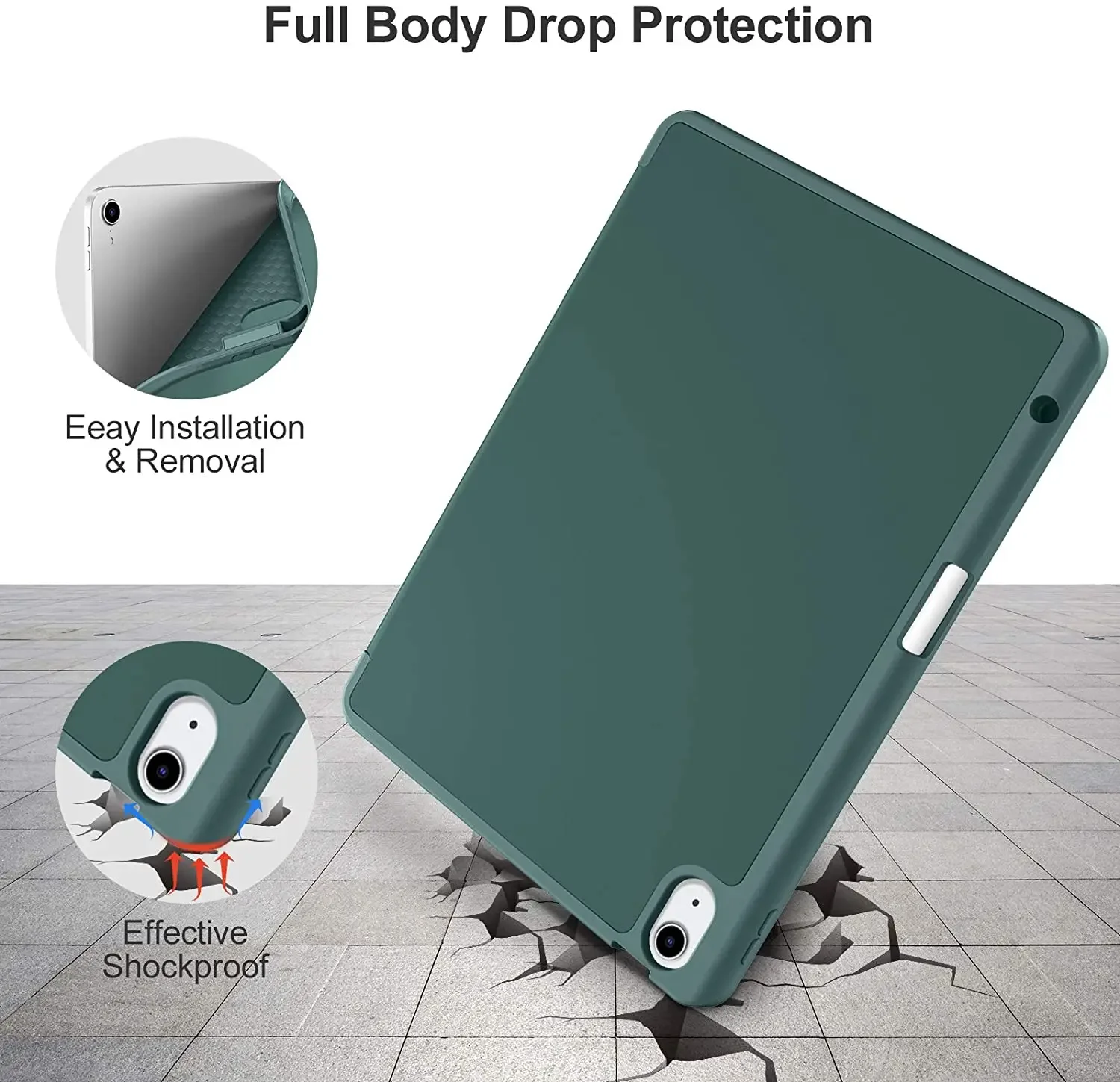 Capa de Silicone para Ipad Estojo de Lápis Capa para Ipad Air 10.9 Pro 11 2023 2023 10th Generation Mini 2023 - Imagem 5