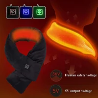 3-Level USB Heated Neck Warmer Scarf