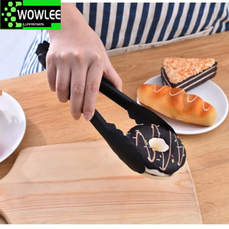 Stainless Steel Food Tongs, Barbecue, Bread, Salad, Cook, Party, Buffet Clip, Kitchen Accessories, 9 ", 12", 14 ", 1Pc