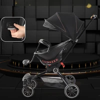 Poussette Légère et Pliable pour Bébé et Enfant, Accessoire de Luxe, Vue Haute, Nouvelle Collection 3