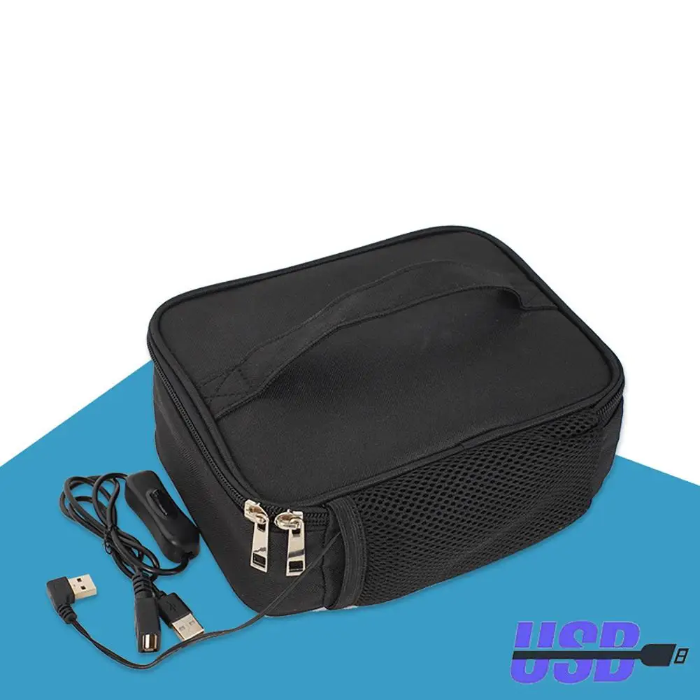 12V Waterproof USB Electric Lunch Box For Car Travel Camping