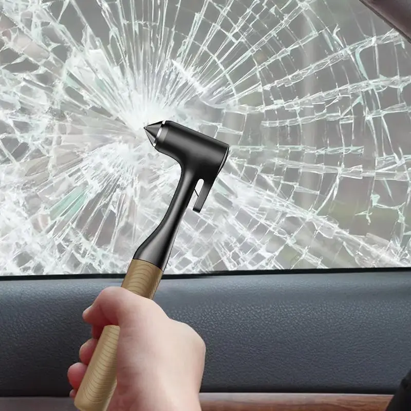 Car Safety Hammer Automotive Escape Tool Fireproof Safety Car Escape Tool With Seat Belt Cutter Vehicle Survive Accessories