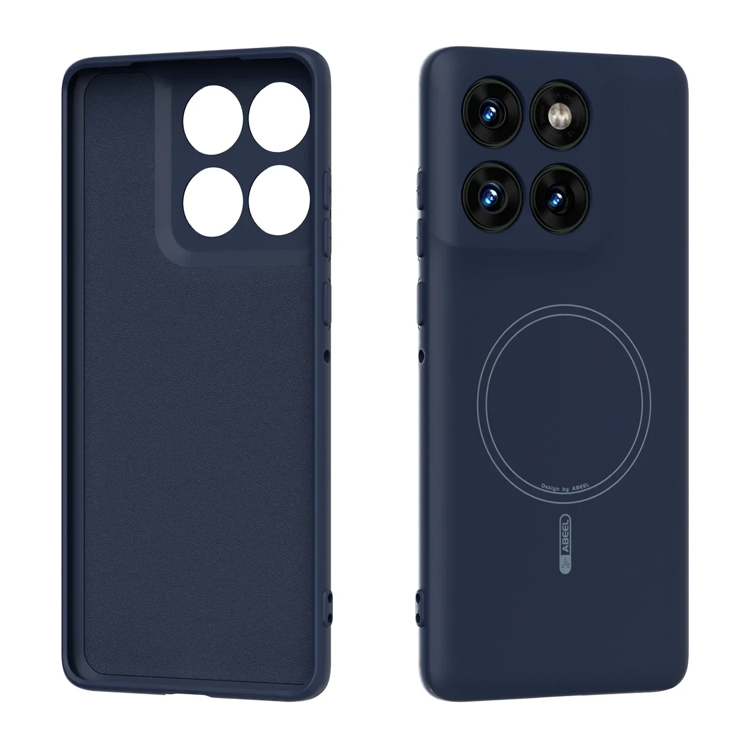 Official Soft Liquid Silicone Magnetic Phone Case in Handcrafted Design
