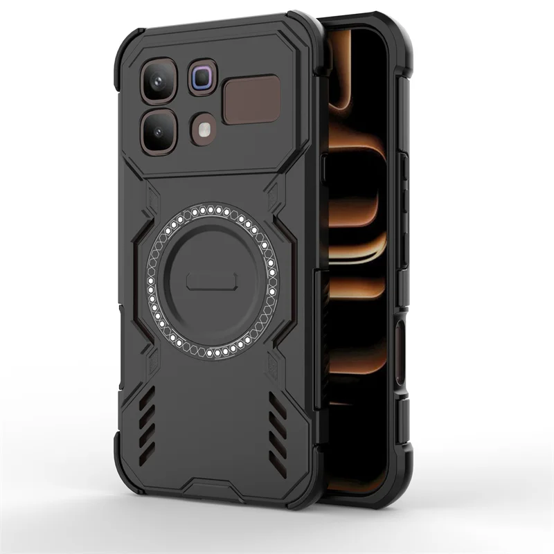 Lens Protection Heat Dissipation Case with Magnetic Wireless Charging Feature