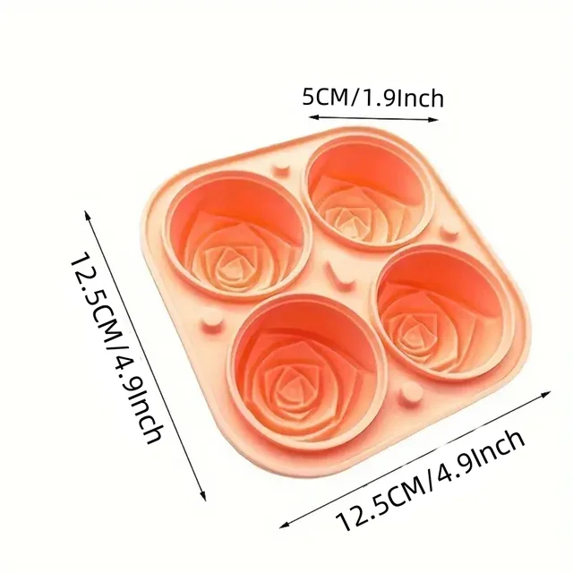 3D Rose Ice Molds 2