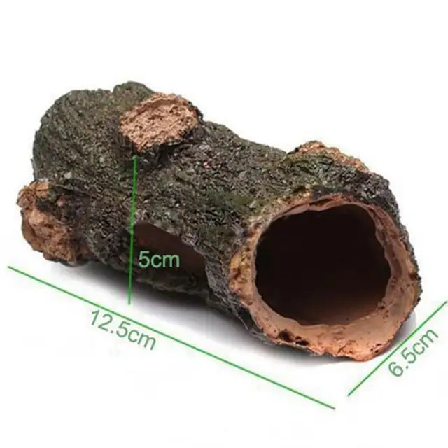 Aquarium Hollow Tree Tunnel Cave Ornament