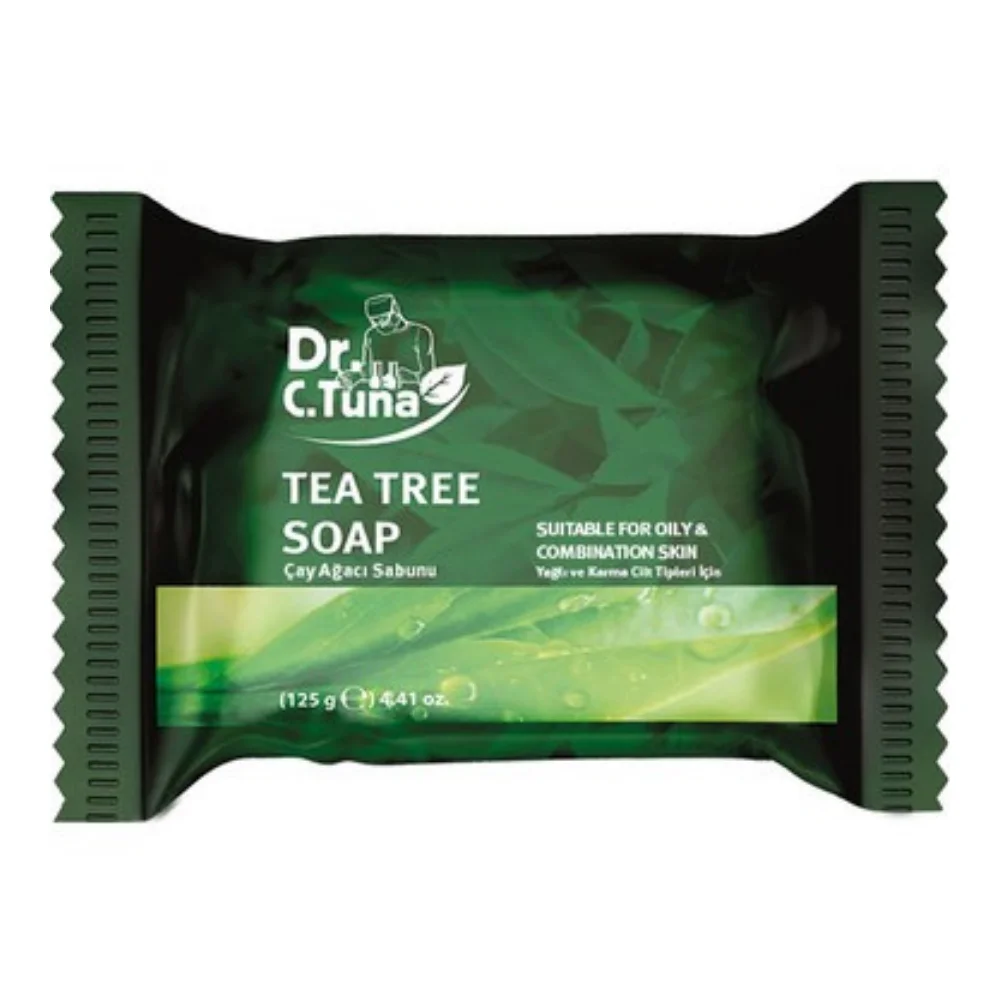 Farmasi Dr. C. Tuna Tea Tree Oil Soap 125 gr масляная сыворотка соус dr c tuna tea tree 10 мл