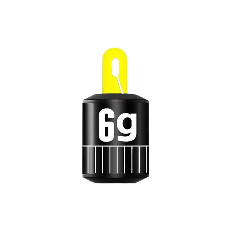 Kit 5 plombs de pêche ajustables proportionnels pour ligne avec alerte compacte