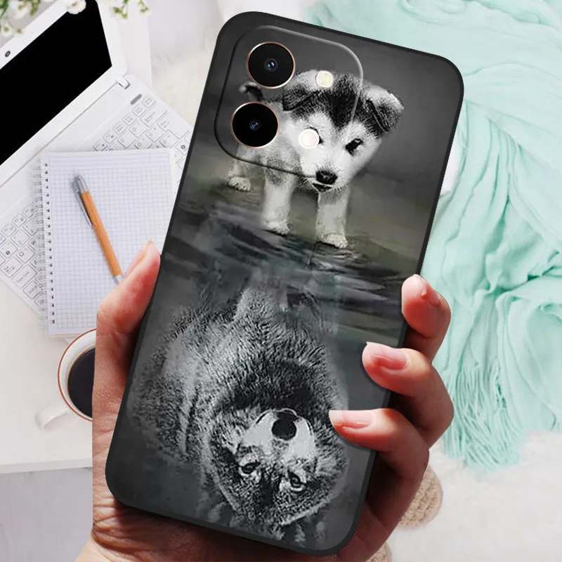 Sleek Shockproof Silicone Phone Case - Soft TPU Bumper Cover