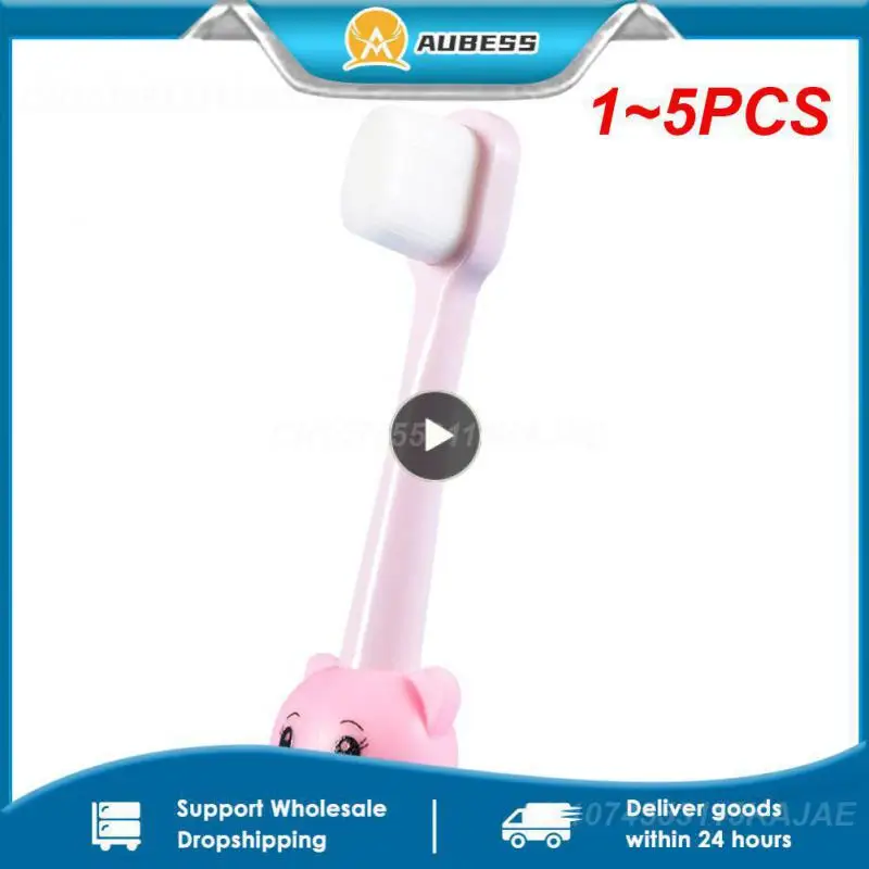 

Зубная щетка детская мягкая силиконовая, 1-5 шт.