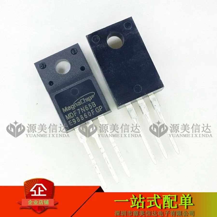 

20 шт./лот MDF7N65B AOTF7N65 7A650V JCS7N65FB FQPF7N65C Новый IC чип