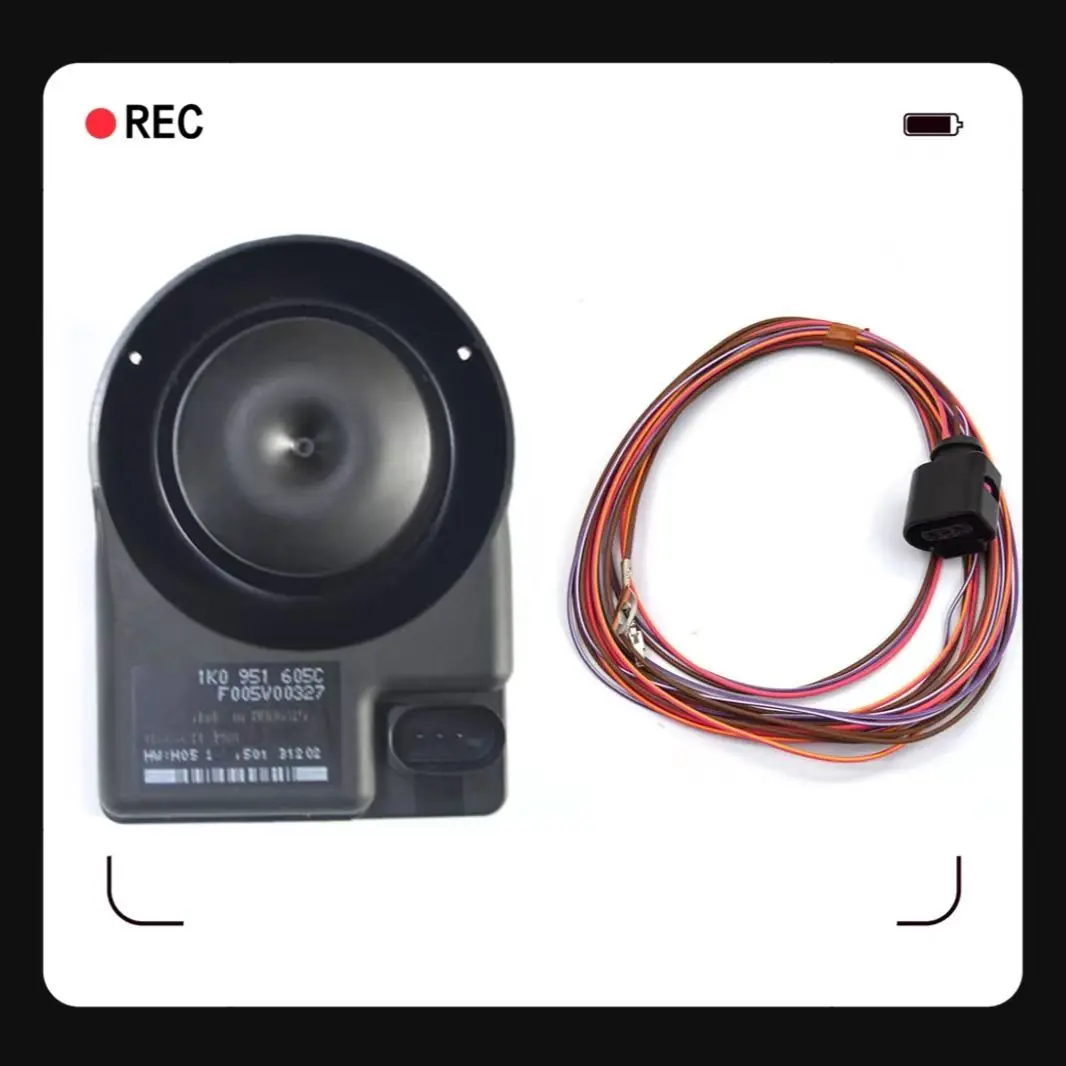 AutoElectronicAlarmHornAntiTheftCarAlarmsSpeaker1K0951605C