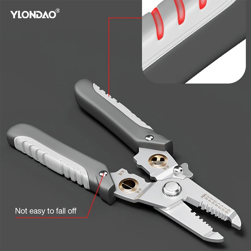 Wire Stripper Decrustation Pliers Multi Tool Electric Cable Cutter Multifunctional Wire Repair Tool Pliers