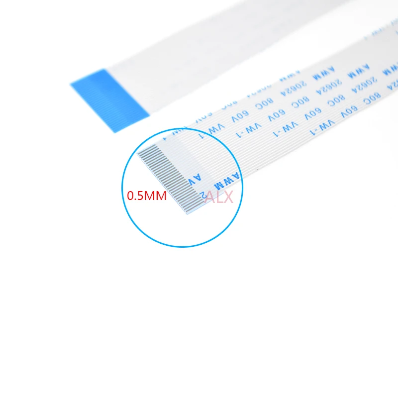 60/100MM/200MM FFC Flexible Flat Cable flexible flat cable Pitch 0.5MM 1.0MM Type A/B 8P 10P 12P 16P 20P 40P FPC 6/8/10/12/14/16/20/30/40 pin 10PCS