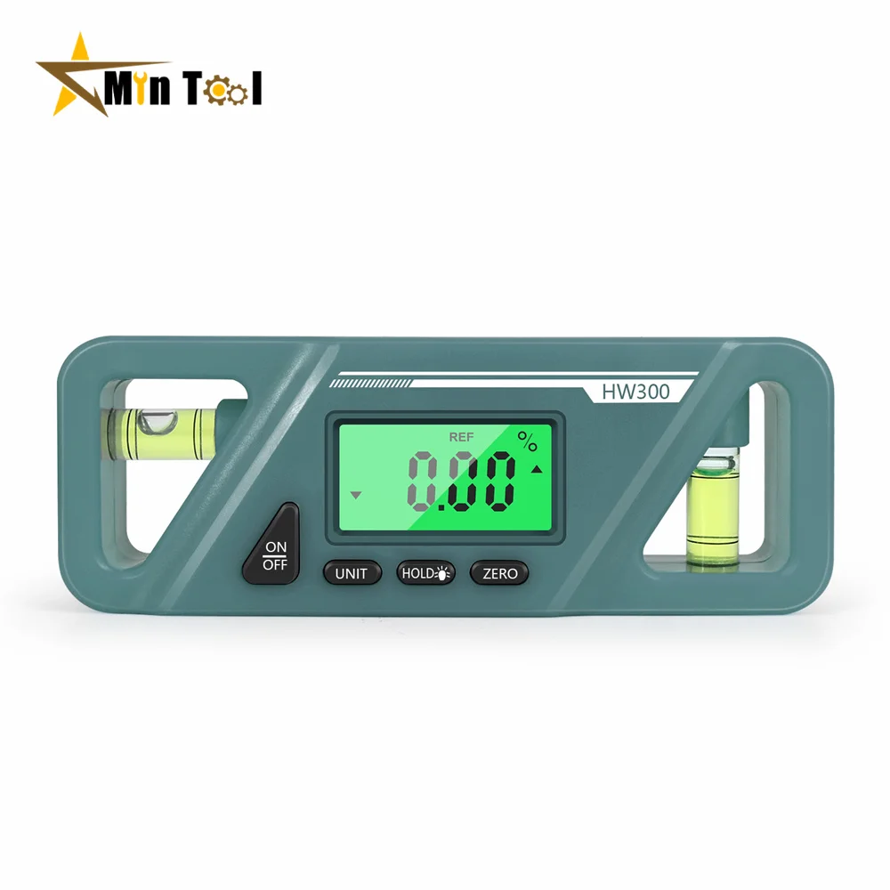 HW-300 90 Degree Ruler Digital Display Inclinometer Level Meter Protractor Angle Meter Measuring Tool 5