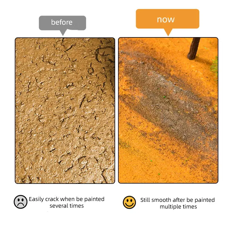 200ml Modeling Clay Model Landform Mud Paste Wargame Terrain