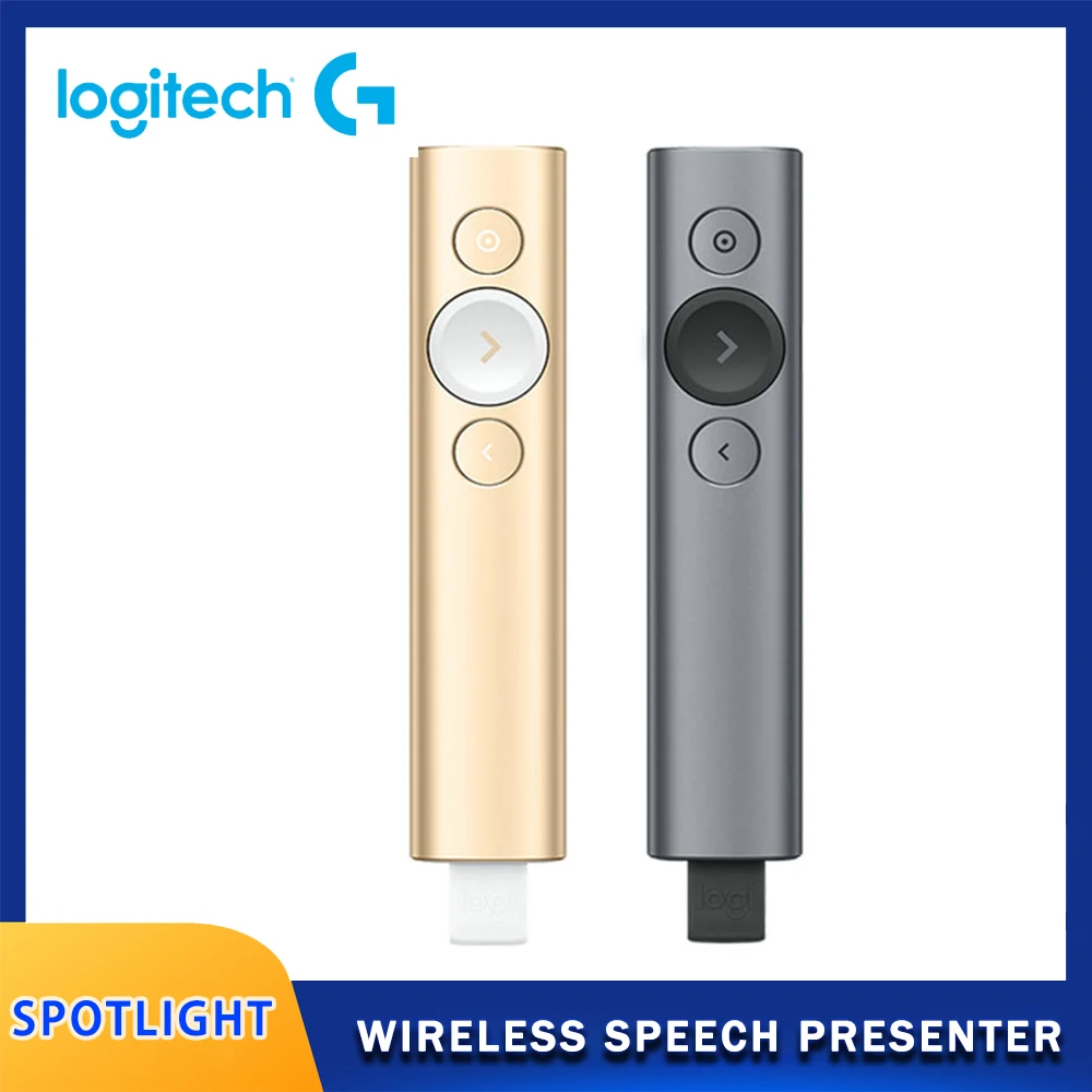 Logitech Spotlight Wireless Speech Presenter PPT Remote Control