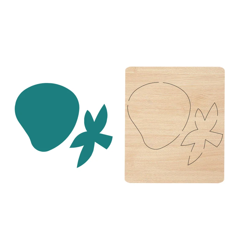 

_ Деревянная форма для сережек подходит для большинства машин