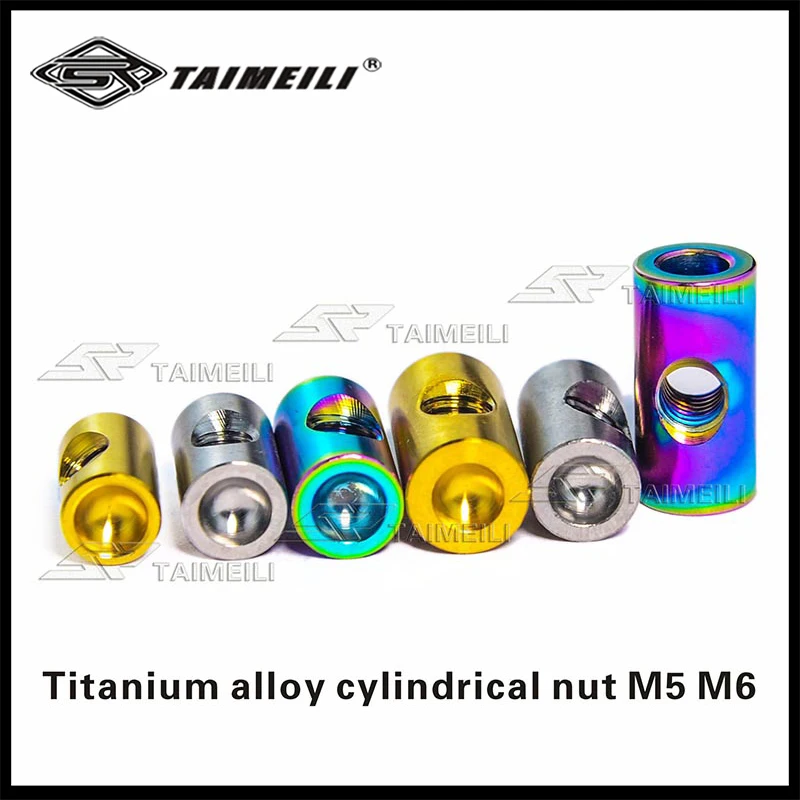 Thread Repair Insert Repair of Titanium Alloy Cylindrical Nut M5-M7 Bicycle Seat Fixed Nut